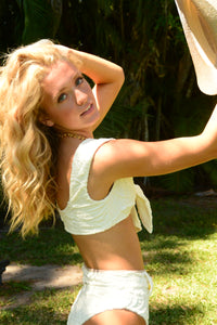 Rodeo Darling Tie-front Top